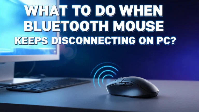 What to Do When Your Bluetooth Mouse Keeps Disconnecting on PC?