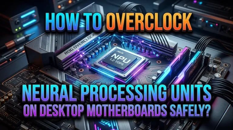 How To Overclock Neural Processing Units On Desktop Motherboards Safely?