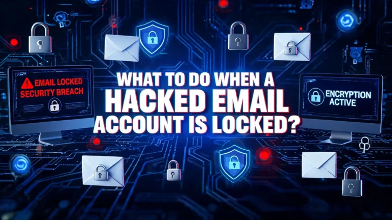 What to Do When a Hacked Email Account Is Locked?
