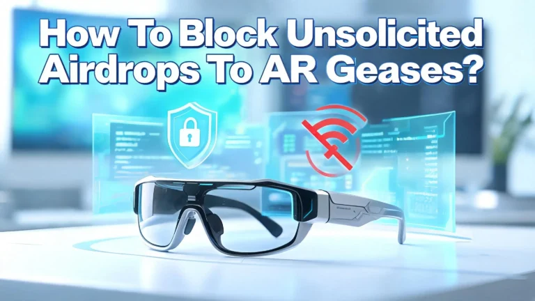 How To Block Unsolicited Airdrops To AR Glasses?