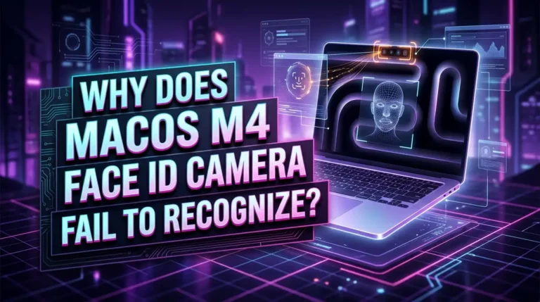 Why Does macOS M4 Face ID Camera Fail To Recognize?