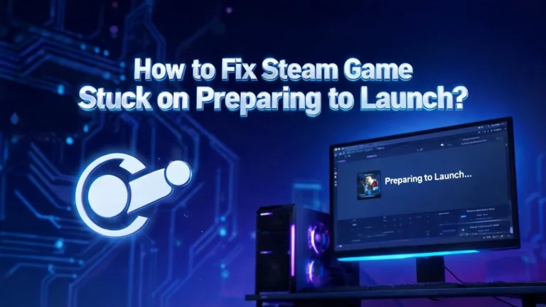 How to Fix Steam Game Stuck on Preparing to Launch?