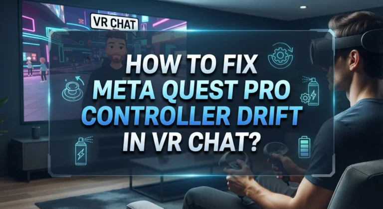 How To Fix Meta Quest Pro Controller Drift In VRChat?