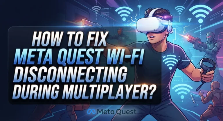 How To Fix Meta Quest Wi-Fi Disconnecting During Multiplayer?
