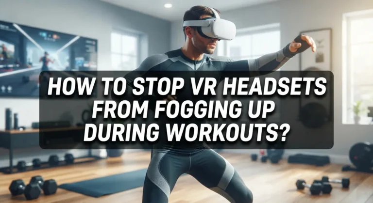 How To Stop VR Headsets From Fogging Up During Workouts?