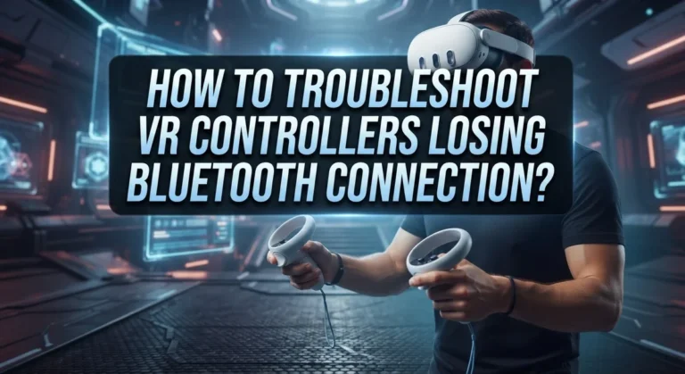 How To Troubleshoot VR Controllers Losing Bluetooth Connection?
